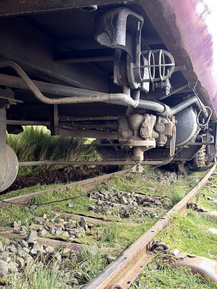 Nairobi-Nyahururu train derailment at Ol Kalou